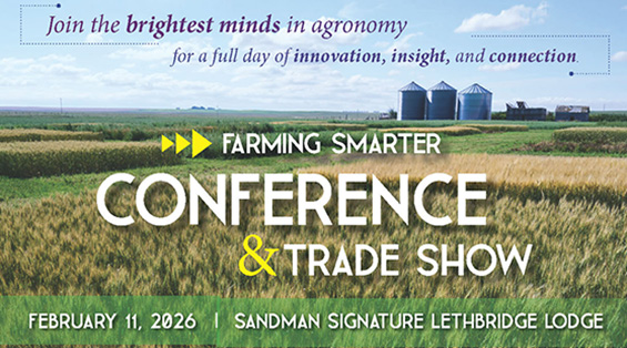 Farming Smarter Conference & Trade Show brings your fresh agronomy updates from the field, only February 11.